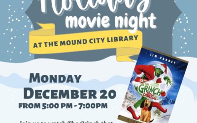 December 20th is Movie Night!