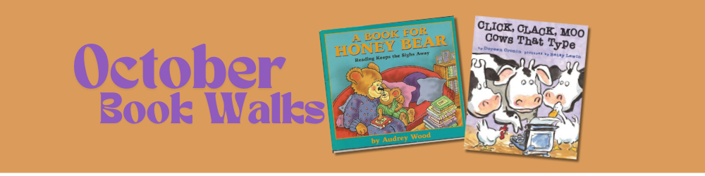 Two Book Walk Options for October!